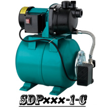 (SDP800-1-C) Garden Pump Booster System Steel Tank